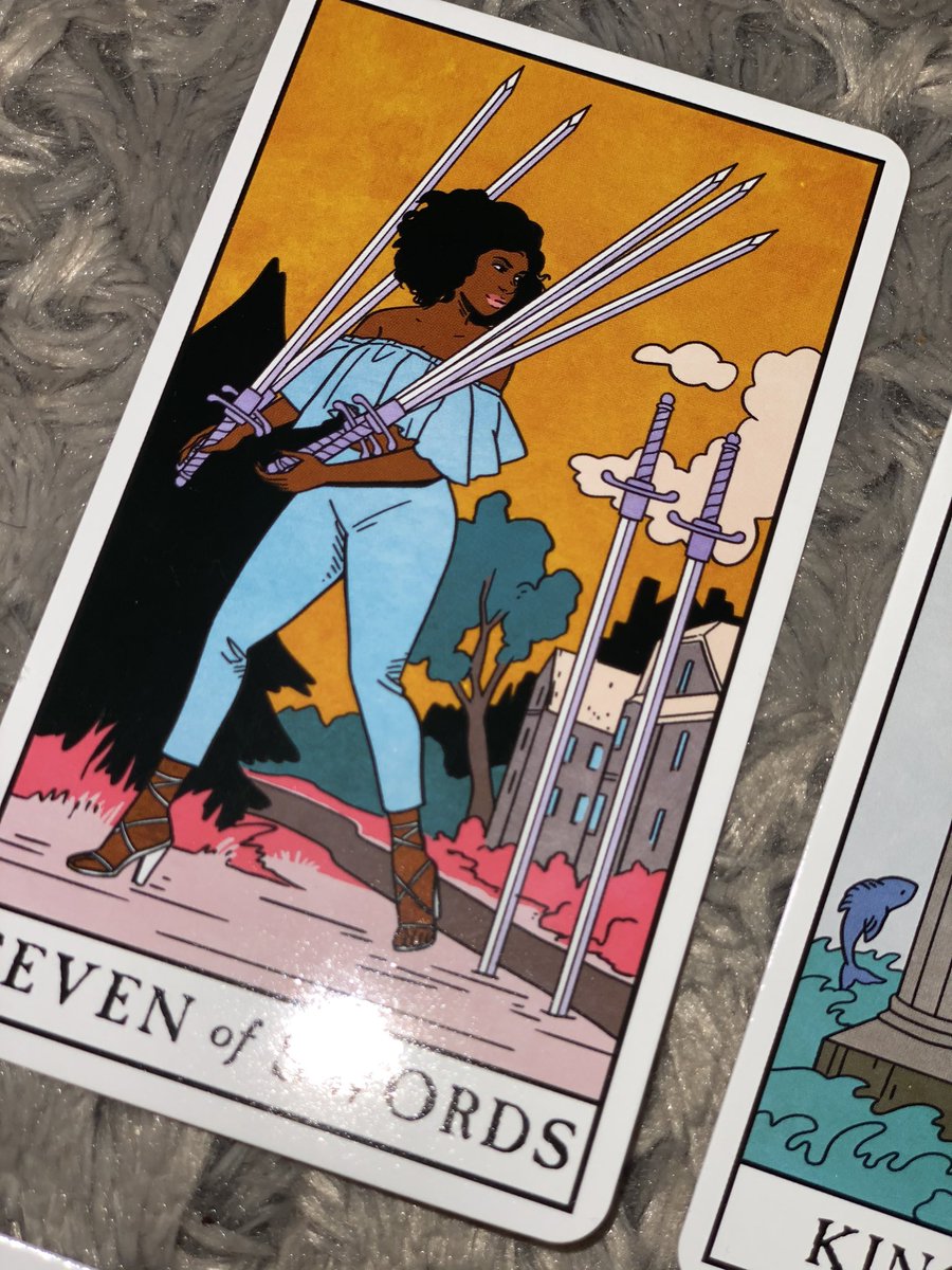 lovettejallow's tweet photo. Look at the melanin!!! #lisasterle #Tarotcards this made my day 😍 https://t.co/y43rqBrfzB