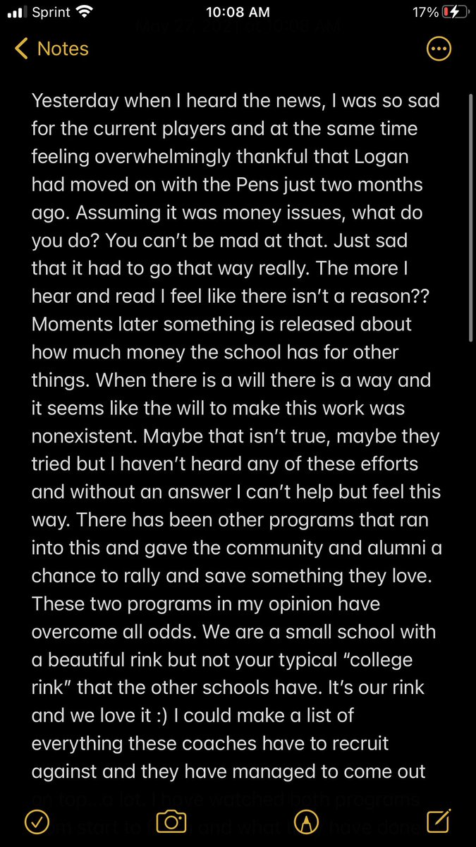BrianneMcL's tweet photo. Just wishing things were handled a little differently for the people that gave the university so much 💔 https://t.co/aKZqIVvIpA