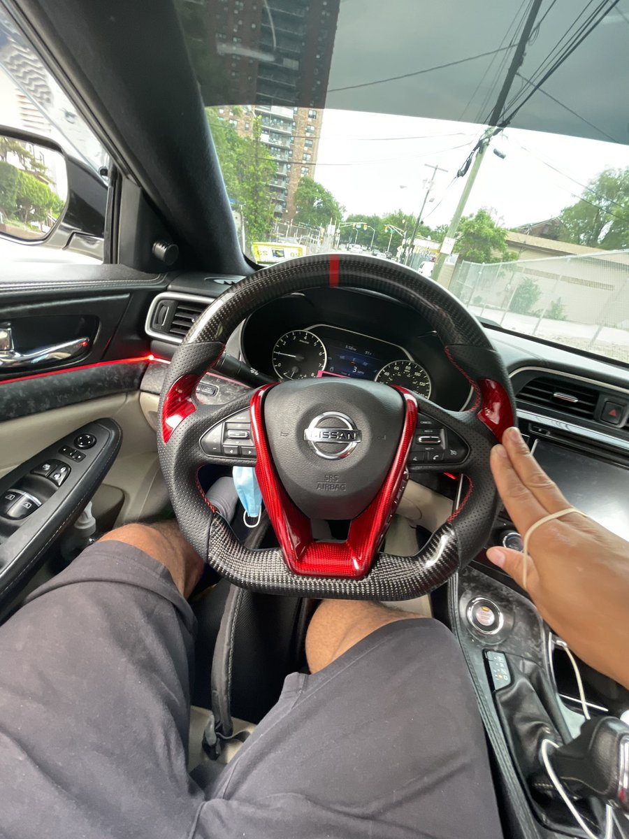 TeamMulaa's tweet photo. Custom steering wheel 🔥 https://t.co/pFPMzS4cAA