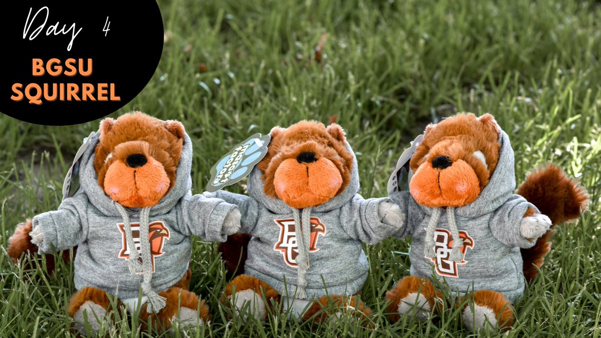 Day 4 of the 5 Days of Giveaways is a BGSU Squirrel!🐿️ 

To enter today's giveaway...
1. Like this post 
2. Tell us your favorite spot on campus to squirrel watch
3. Retweet this post 
4. Must be following us to win 

Winner will be chosen tomorrow morning at 10am!