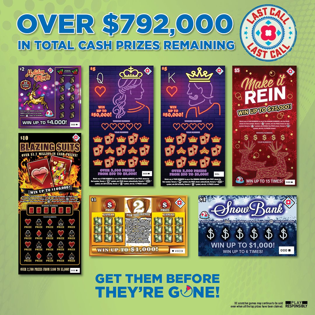 DC Lottery on Twitter "King of Queens has a remaining top prize of