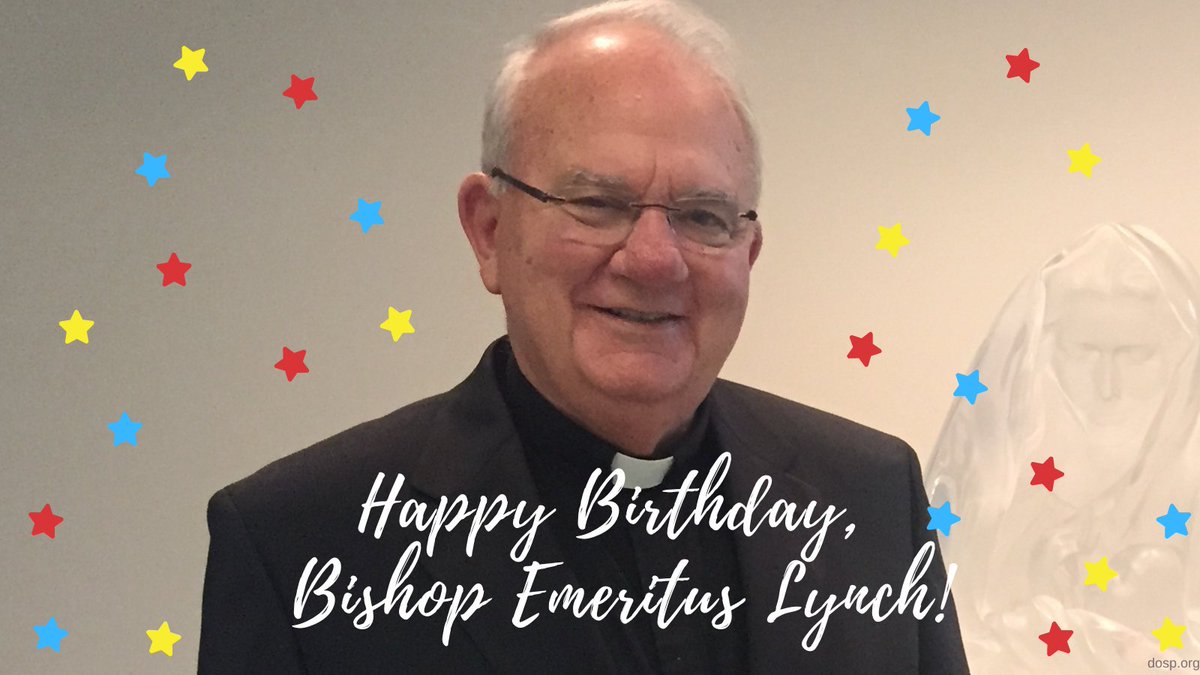 DioStPete's tweet photo. Happy 80th Birthday, Bishop Emeritus Lynch! Ad multos annos! 
#DOSPpriests #courageouslyliving https://t.co/Ra08eBzcs1