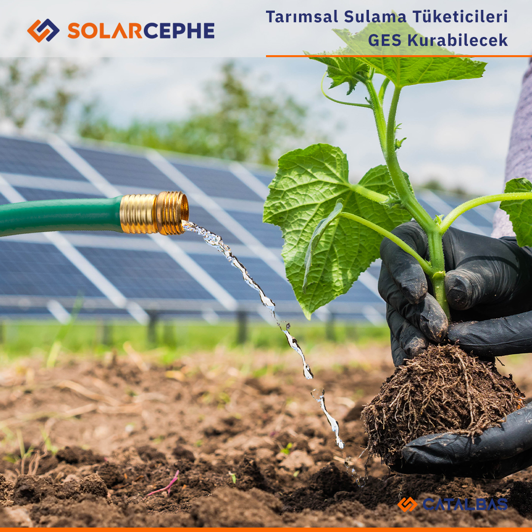 Tarımsal sulama için Güneş Enerjisi Sistemi kurmayı düşünenlere, müjdemiz var!
Tarımsal sulama için kurulan güneş enerji sistemleri ile aylık mahsuplaşma yapabilecek ve ihtiyacınız olan enerjiyi, kesintisiz ve temiz enerji kaynağı olan Güneş’ten elde edebileceksiniz.