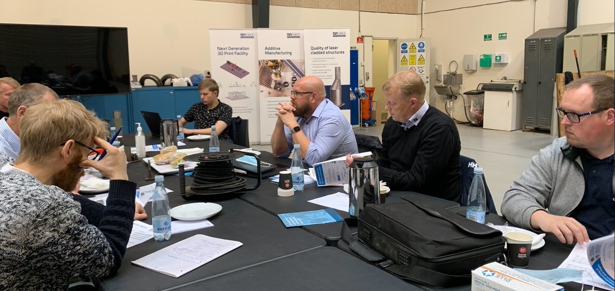 made_denmark's tweet photo. Kan #3Dprintdk bruges til at reparere tandhjul, så råvareforbrug og leveringstider mindskes? Det ser vi nærmere på i #MADE Klyngeprojektet ’Industrielt Genbrugsguld – reparation og genanvendelse af metalliske komponenter’ ved @FORCEtechDK i Lindø #dktech #dkgreen #innovation https://t.co/1DUYtQBVTa