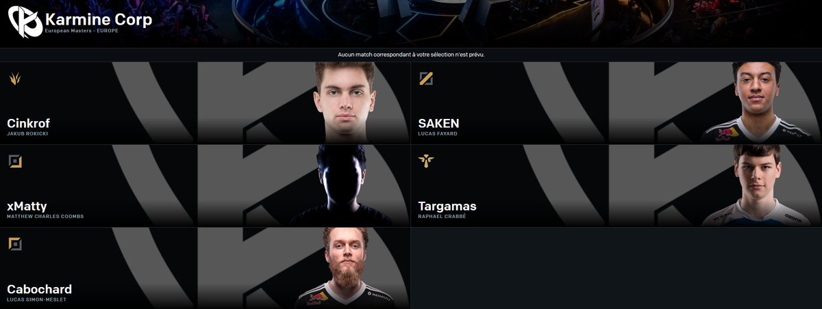 FlashLec's tweet image. Riot Games a révélé les effectifs enregistrés pour la #LFL, où on peut notamment voir @CabochardLoL chez @KarmineCorp et @Skeanz_lol qui repasse chez @TeamVitality .Bee malgré un bon split en #LEC.