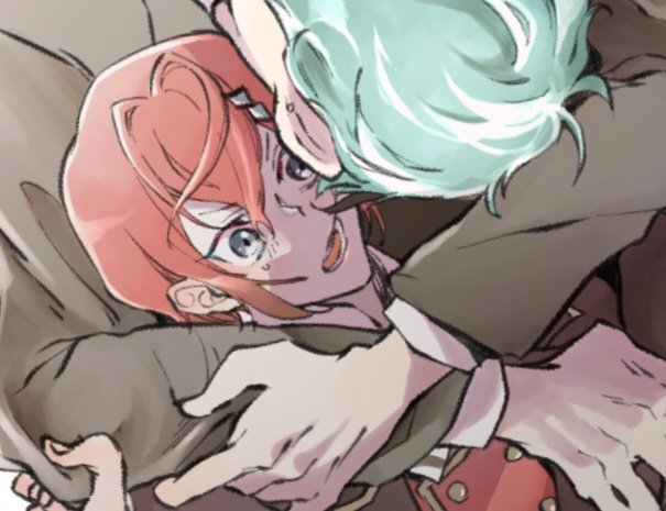 こだわりではないんですが、ついうっかりよく描いちゃうのはびっくりした顔と赤面ですね笑
これは単純に好きなんだと思う。無意識だけどw
左右関係なく赤面してほしいかわいい
