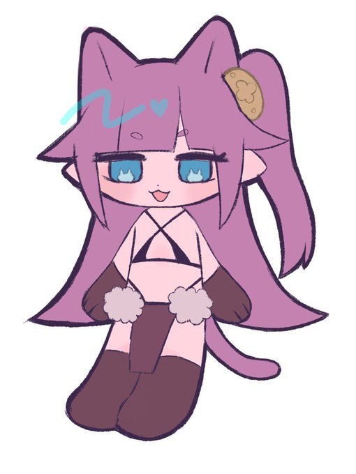 お世話になっている方から誕生日のお祝いに素晴らし過ぎるネルのイラストを頂きました😭本当にありがとうございます…!!kawaii過ぎる…!!!!(掲載許可頂いております) 