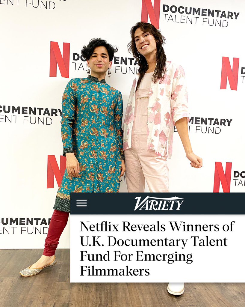 Thanks to the genius mind of @ShivRaichandani , @NetflixUK has selected us to make a doc about @bittenpeachuk as part of the #NetflixDocFund Can’t wait to introduce the world to my Bitten Peach Family! 🧡🍑🧡 @WDW_Ent Photo Credit: Getty Images / Dave Benett / Hoda Davaine