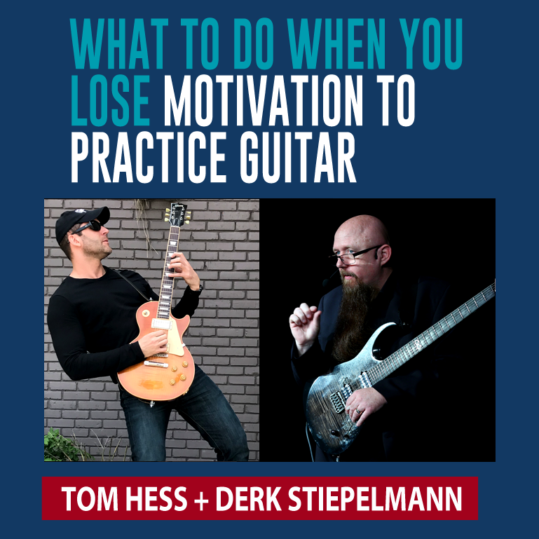 TomHessGuitar's tweet photo. Join guitar practice motivation expert Derk Stiepelmann &amp; me for Guitar Mastery Talk - What To Do If You Lose Motivation To Practice Guitar: https://t.co/5QMGoJoOSq https://t.co/Bb5Up1FTcL
