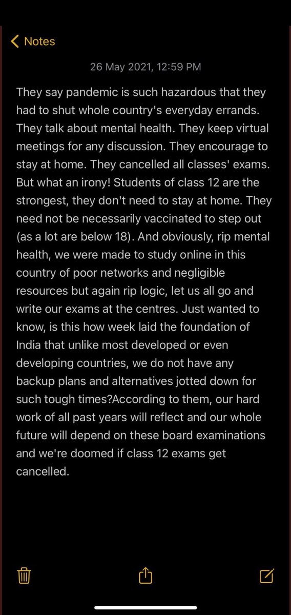 Satwind73044924's tweet photo. #CancelAllExams 
#modijisave12thstudents 
#cancelExamsSaveStudent 
#CancelAllBoardExams https://t.co/Ci8VK2zsQx