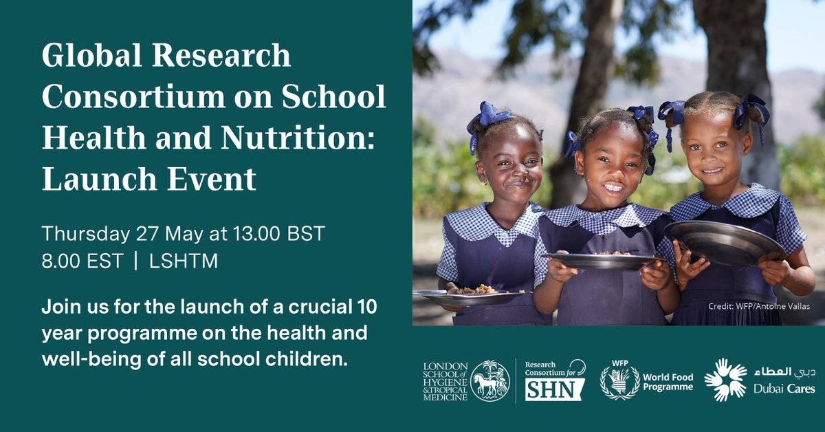 Global Research Consortium on School Health and Nutrition Launch Event