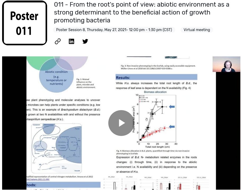 Root Dynamics Group - IBG2 (@ibg2root) on Twitter photo If you missed <a href="/Borjana_A/">Borjana Arsova</a> #s talk about
"influence of abiotic environment on 🌱-🦠 interactions, and #root #phenotyping"
there is a summary at poster 11 in session 8 of #ISRR11 #ROOTING2021 #rooting2021 <a href="/ISRR2021/">ISRR11</a>.
w: <a href="/kuang_weiqi/">kuang weiqi</a> @Sanow_St Allene Macabuhay <a href="/JUMPA_PhD/">JUMPA</a> et al. If you missed <a href="/Borjana_A/">Borjana Arsova</a> #s talk about
"influence of abiotic environment on 🌱-🦠 interactions, and #root #phenotyping"
there is a summary at poster 11 in session 8 of #ISRR11 #ROOTING2021 #rooting2021 <a href="/ISRR2021/">ISRR11</a>.
w: <a href="/kuang_weiqi/">kuang weiqi</a> @Sanow_St Allene Macabuhay <a href="/JUMPA_PhD/">JUMPA</a> et al.
