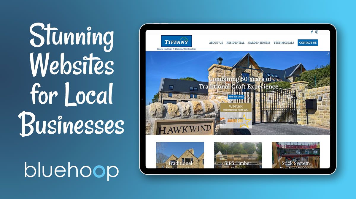 BluehoopDigital's tweet photo. It was a pleasure to help #skipton #ilkley #harrogate business Roger Tiffany Builders with their new website. Simple, yet elegant design to reflect their branding. https://t.co/Dad5OwI3KD