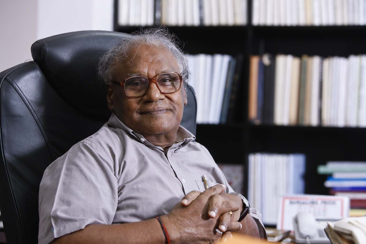 Congratulations!
#BharatRatna Prof C.N.R. Rao receives International Eni Award 2020 titled 'Energy Frontiers Award' for his #research into #renewableenergy sources &amp; #EnergyStorage .

<a href="/PMOIndia/">PMO India</a> <a href="/drharshvardhan/">Dr Harsh Vardhan</a> <a href="/Ashutos61/">Ashutosh Sharma</a> <a href="/guptaakhilesh63/">Dr Akhilesh Gupta</a> <a href="/jncasr/">JNCASR Bangalore</a> <a href="/eni/">eni</a> 
➡️dst.gov.in/bharat-ratna-p…