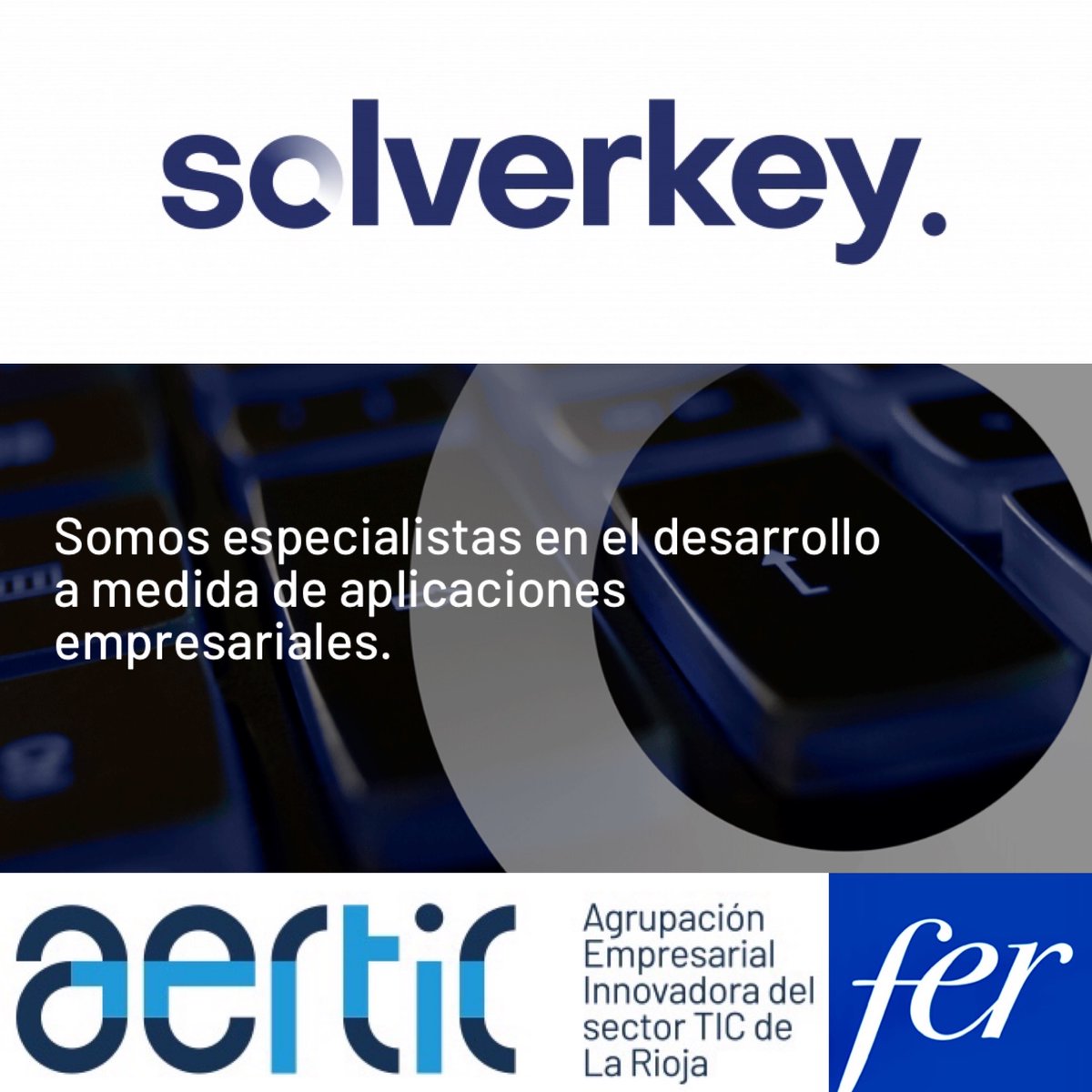 empresa_rioja's tweet photo. #SolverKeyIberia en Gran Vía 23 de #Logroño se une a la #FederacióndeEmpresasdeLaRioja y #Aertic
#Solverkey es transformación digital de empresas con soluciones 360º, tanto proyectos para pymes como grandes corporaciones.
https://t.co/GSbAl77Yoq https://t.co/llDQsOLAAv