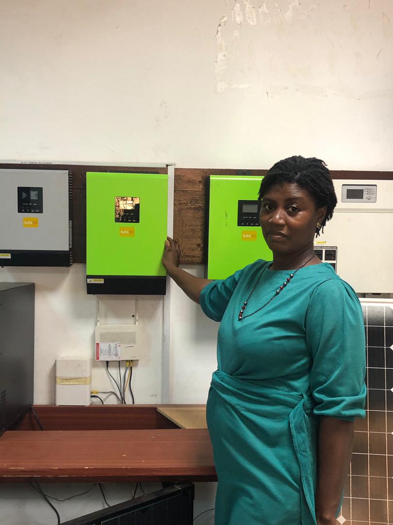 AcespedU's tweet photo. Our international student  at Suka Wind and Solar Energy Accra Ghana.
#studentinternship
#acesped https://t.co/znTuY1diKp
