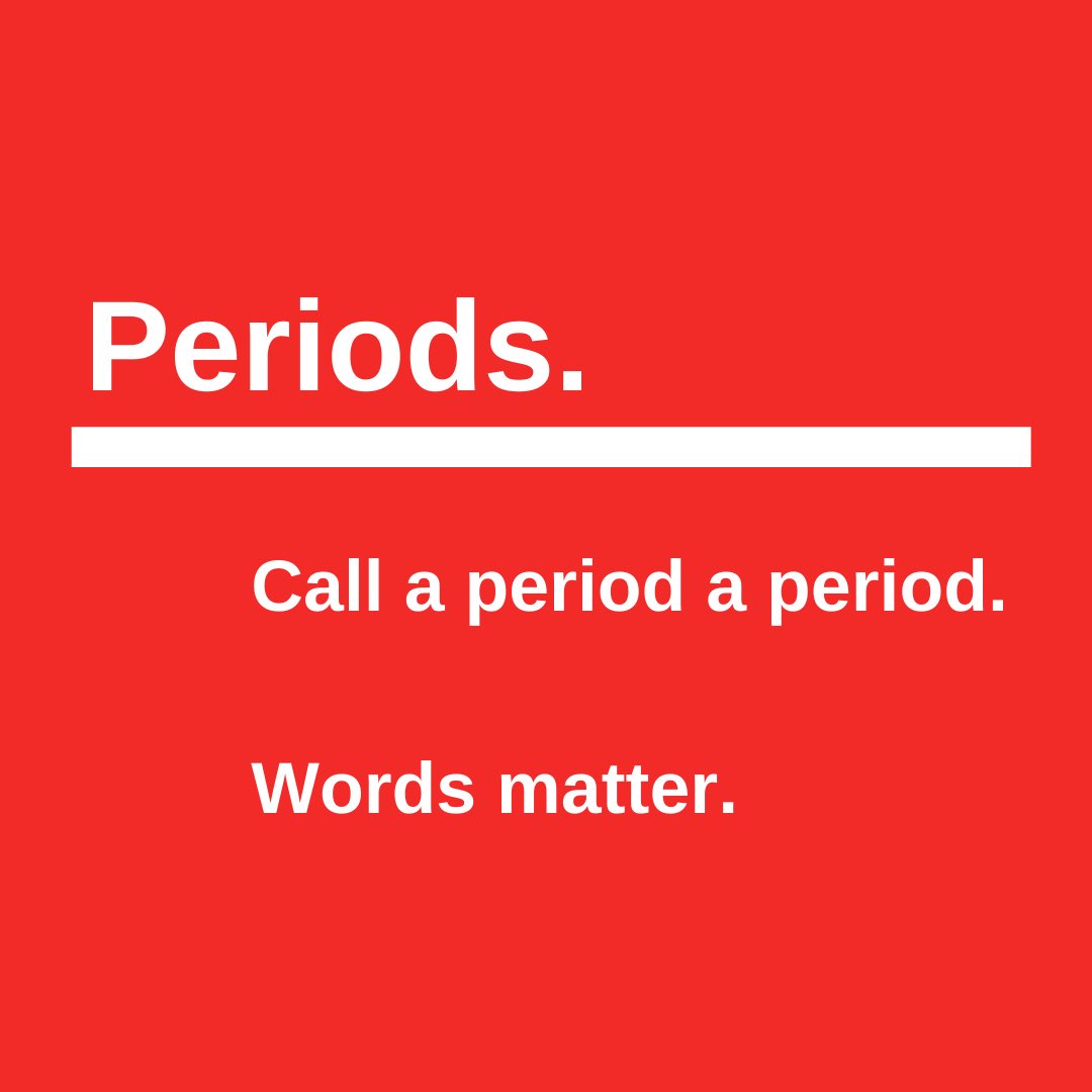 Top tips on language about periods

1 Discuss #periods openly-avoid slang
2 Use #period in English, regla in Spanish &amp; règles in French.
3 Avoid medical / technical words
4 Use #MenstrualHealth not ‘Hygiene’

#callaperiodaperiod #MHDay #MenstrualHygieneDay bit.ly/2Tf2ujt