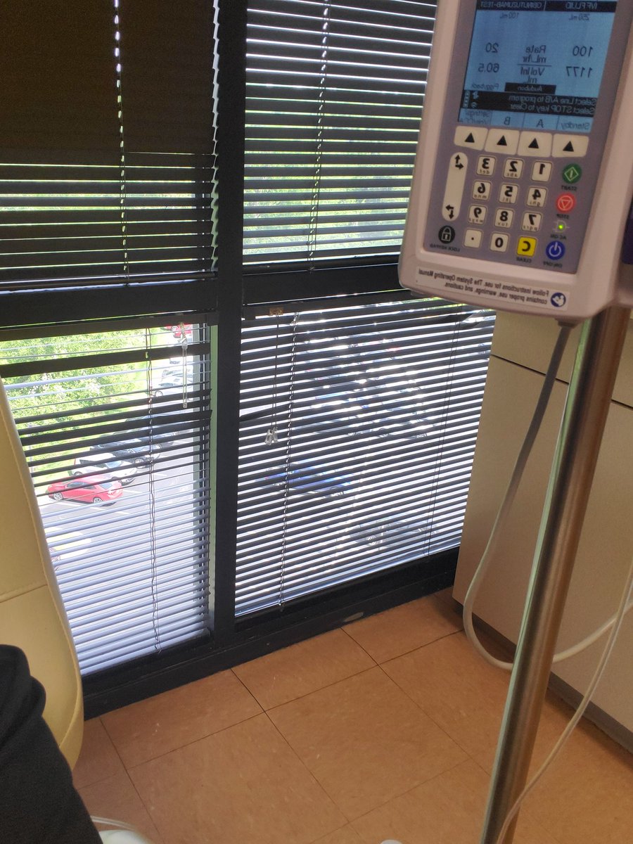 espnVshow's tweet photo. This is my friend "Rollie". He will be my constant companion for the next 7 hours or so. First time we met, he literally made me sick to my stomach...like 14 times.
He has tried to be nicer since. I hope he's in a good mood today!
We'll soon see...#chemohumor https://t.co/zAv3steEmD