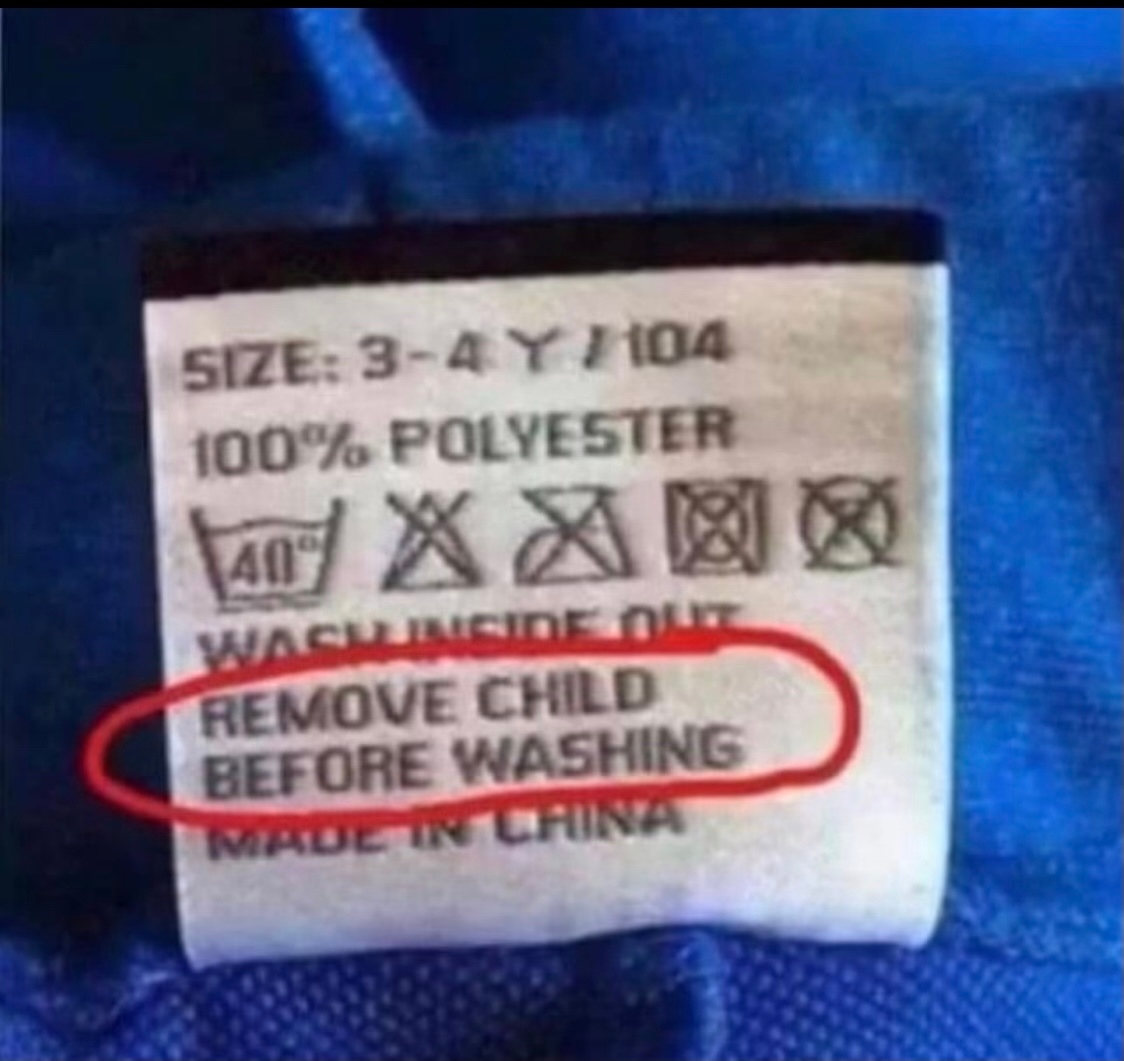 crowdermusic's tweet image. very very important to read the tag before washing.
#signothetimes