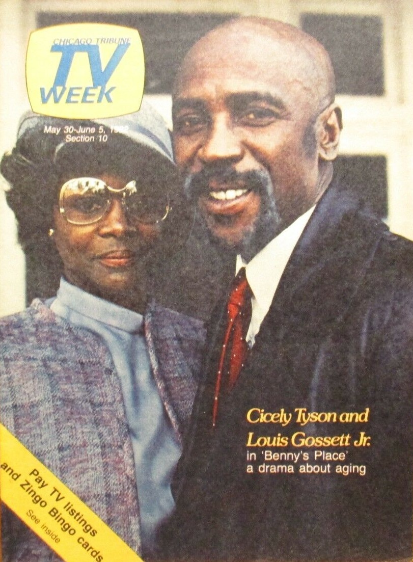 Happy Birthday to Louis Gossett Jr, born on this day in 1936
Chicago Tribune TV Week.  May 30 - June 5, 1982 