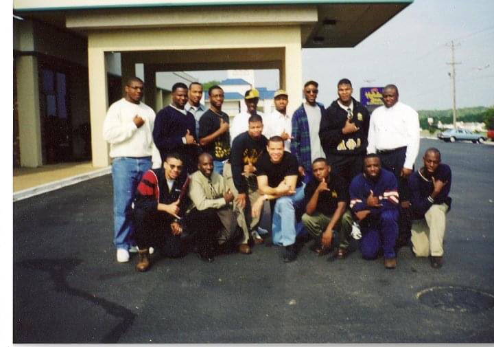 Phasmatis's tweet photo. 43 years ago today the campus of Troy State University became a lot colder. Under the direction of Bro. Calvin “Hitman” Griffin 17 K.G chartered Xi Beta the 487th house of Alpha Phi Alpha Fraternity, Inc. Happy Charter Day brothers! #LLHM #House487 #TheThrone #AlphaBama 🤙🏽 https://t.co/tLfBNLFhRh