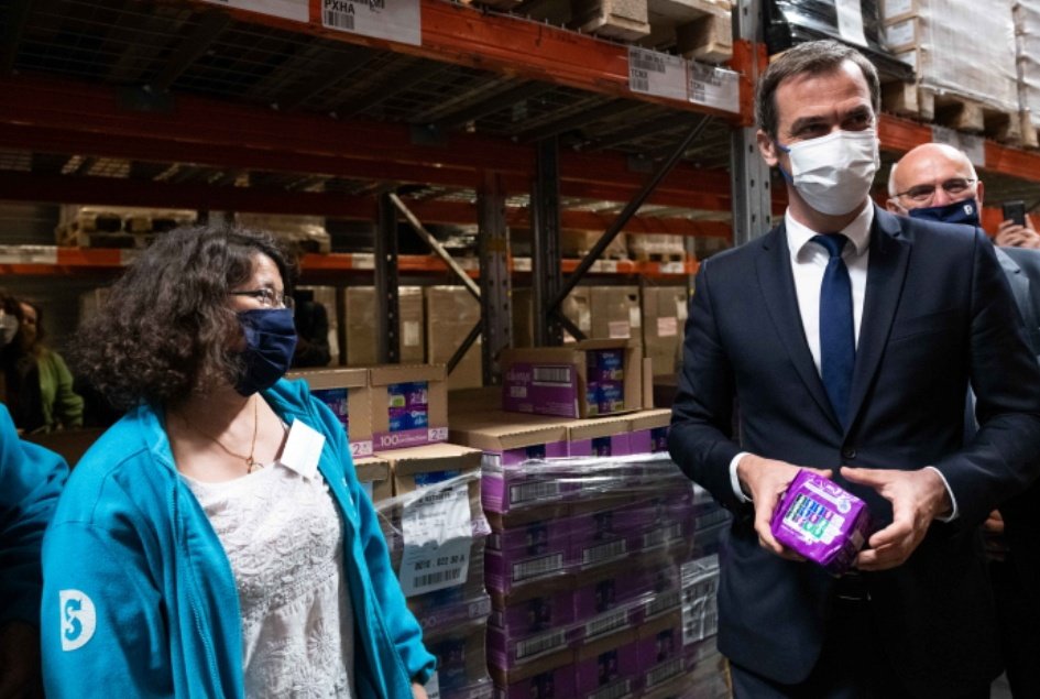 #solidarite | Le tabou qui entoure la précarité menstruelle doit être combattu.

Touchant près de 2 millions de femmes en 🇨🇵, il s'agit d'un enjeu de santé, de dignité ainsi que d'égalité des chances.

Avec <a href="/olivierveran/">Olivier Véran</a> chez @DonsSolidaires ce matin, le <a href="/gouvernementFR/">Gouvernement</a> s'engage.