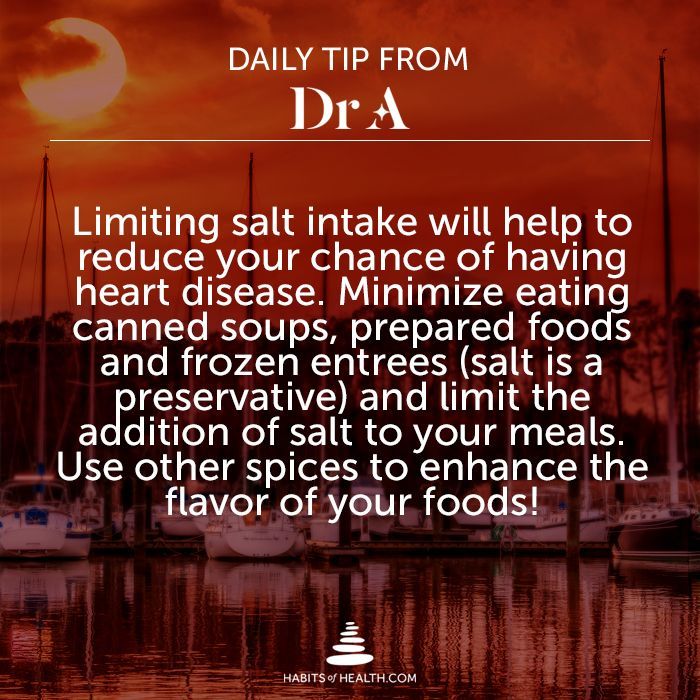 Salt, like sugar, is often heaped into foods we might not expect. Check the nutrition label! #habitsofhealth