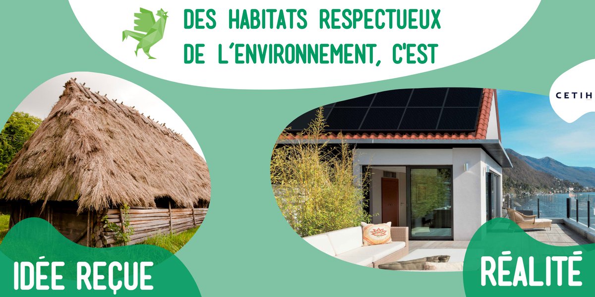 Des habitations écoresponsables ? 
.<a href="/Cie_CETIH/">CETIH</a> vous garantit que c'est possible 🌿 L'entreprise conçoit des systèmes d'isolation soucieux de l'environnement, rendez-vous sur le site pour en savoir plus 👉 cetih.eu 
#CoqVert