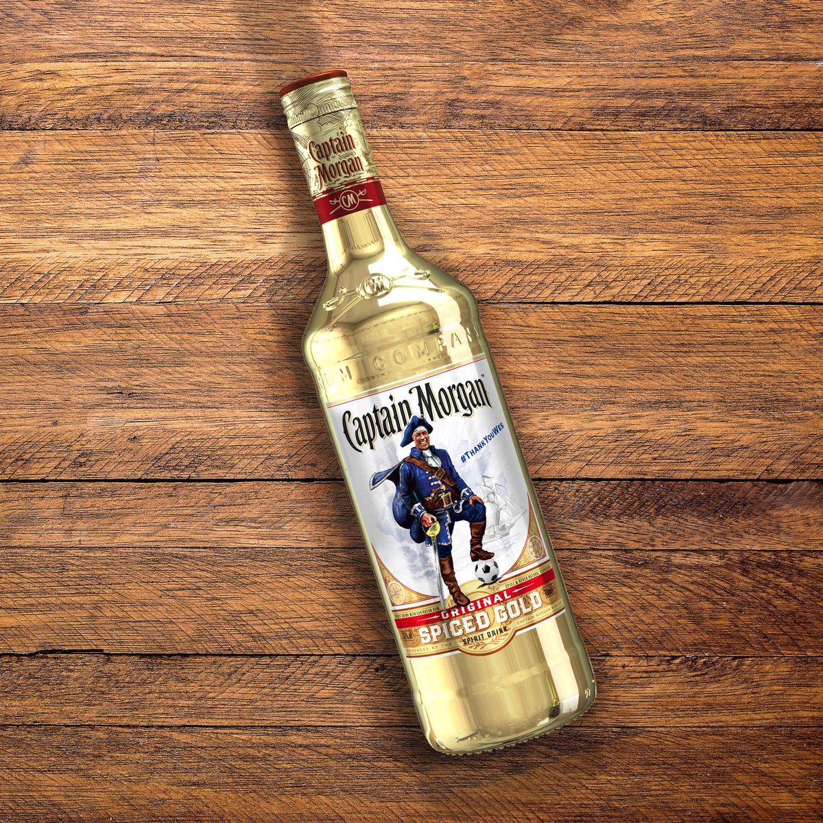 Look at what my good old friend <a href="/CaptainMorganGB/">Captain Morgan</a> sent to congratulate me. #ad