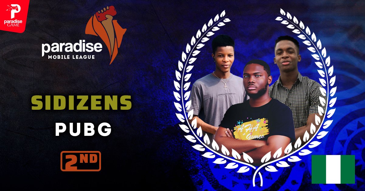 s/o to <a href="/ParadiseGame_/">Paradise Game Battle 2025</a>  for giving us the opportunity to showcase our skills in the PML we almost had the 1st place prize but the blue zone didn't allow us flourish. we will do better next time. Thank you. 
<a href="/Rick83007848/">Vinícius Amaral</a>  @Bigddammy1 #SDZNONTOP #SDZNVIBES
 #PUBGMOBILE <a href="/IamDrSID/">Dr SID</a>