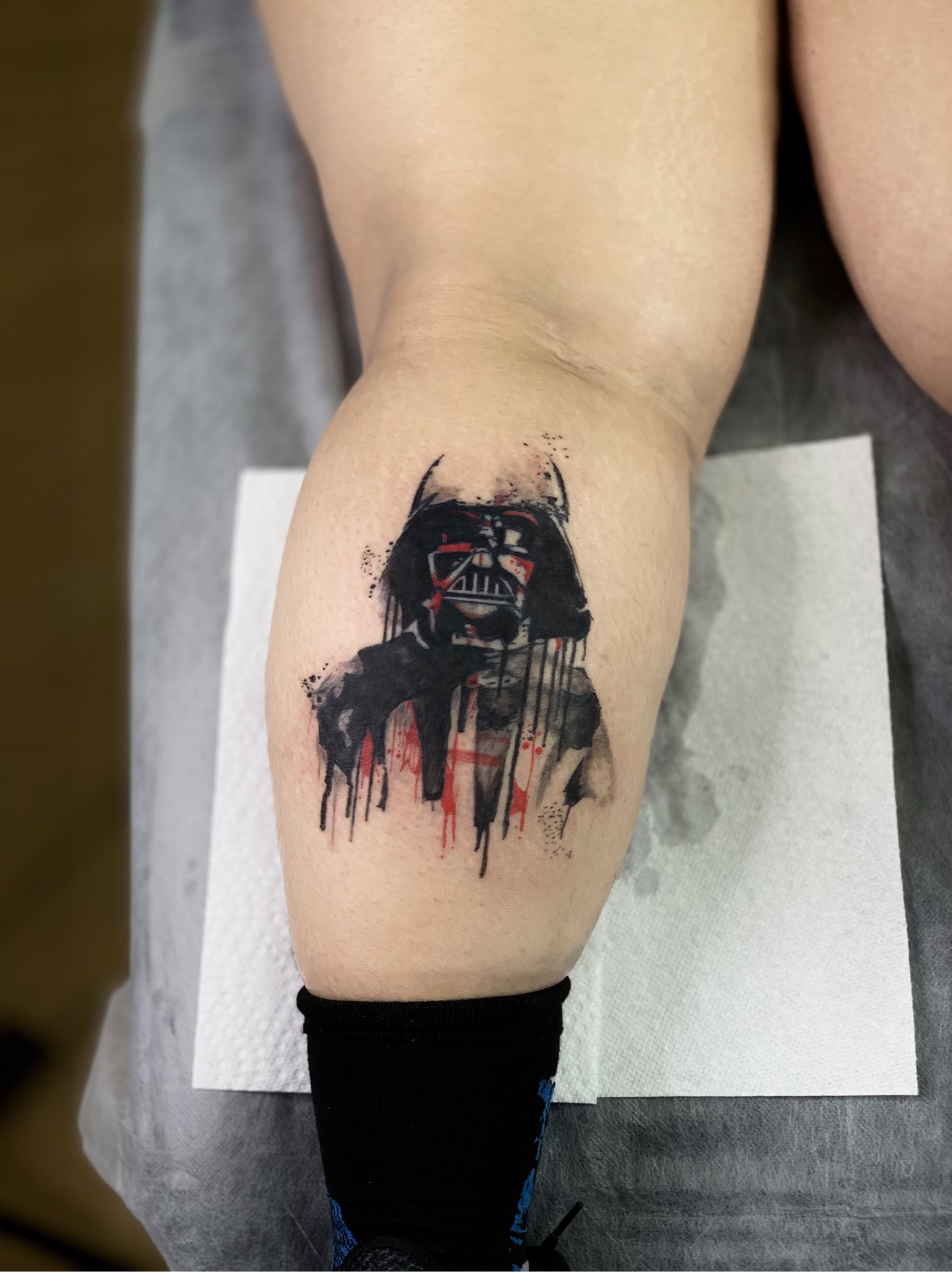 ArtStation  Shogun Darth Vader Tattoo