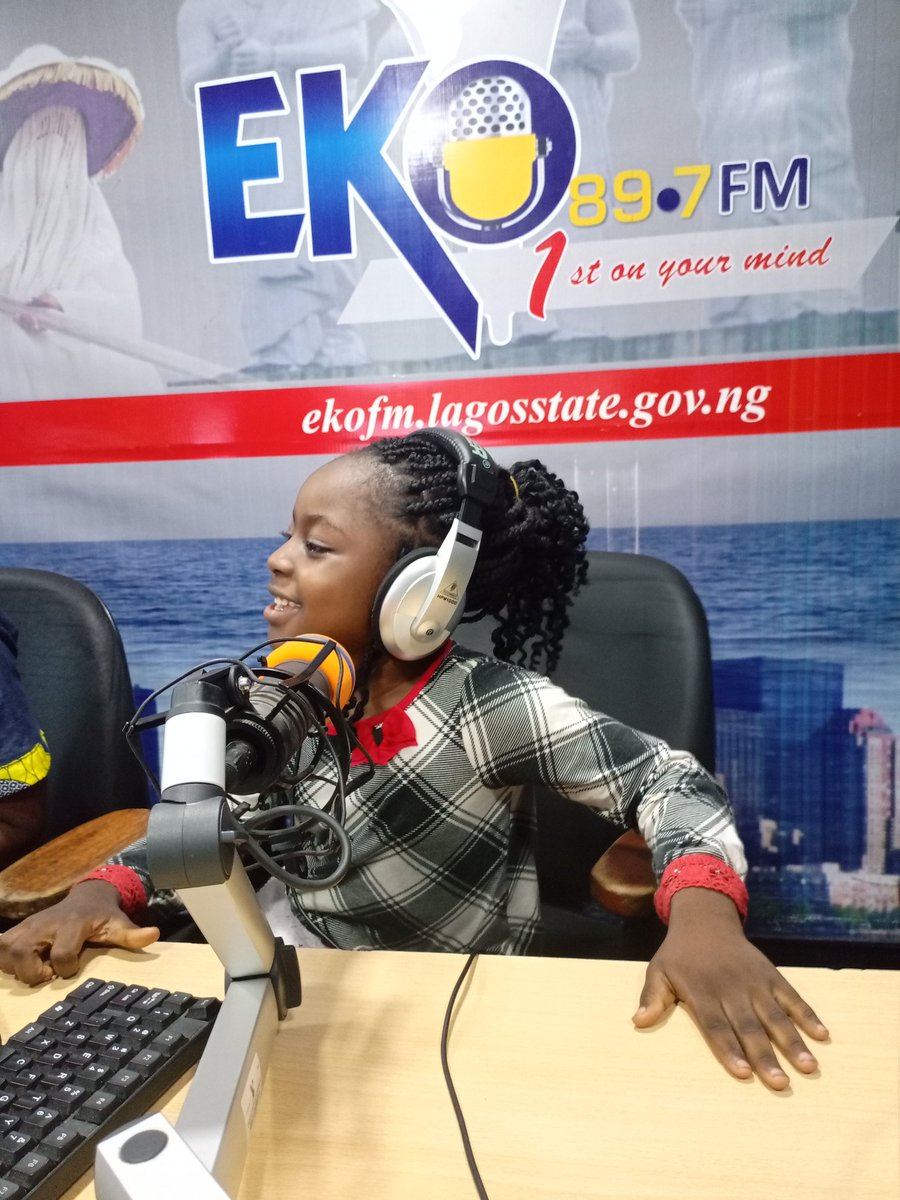 EKO 89.7 FM (@eko_897fm) on Twitter photo Happy Children's Day 💖💖💖 #Oconnect with <a href="/omidireolabisi/">Olabisi Omidire</a>
Moyinoluwa Ofunren & Oba Adetutu came to celebrate with us
Children are the precious Happy Children's Day 💖💖💖 #Oconnect with <a href="/omidireolabisi/">Olabisi Omidire</a>
Moyinoluwa Ofunren & Oba Adetutu came to celebrate with us
Children are the precious