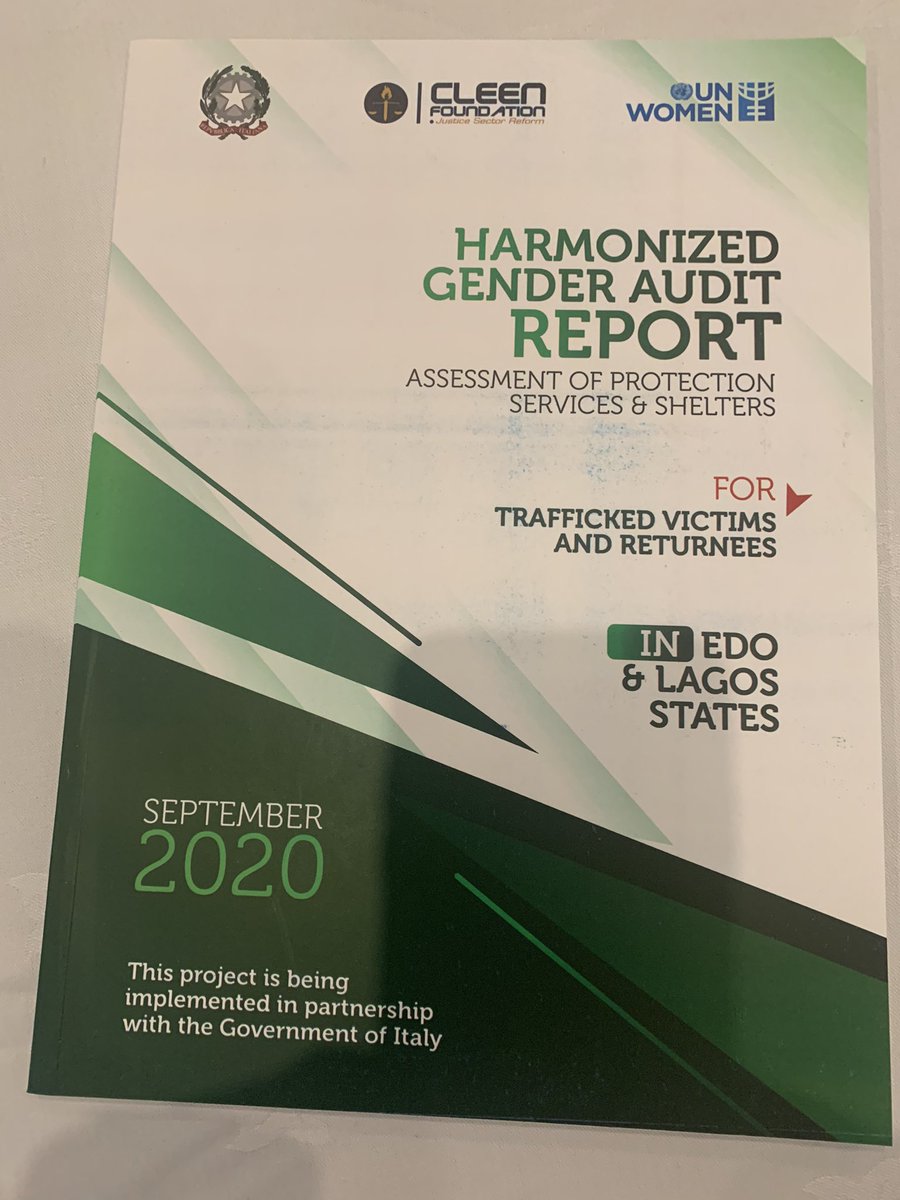 benolugbuo's tweet photo. Launch of the Harmonized Gender Audit Report for Victims and Returnees in Edo and Lagos States. Electronic copies will be available on @cleenfoundation website at https://t.co/m4Ofb5mBT4 shortly. #ForcedMigrationNG @officialNSCDC @NhrcNigeria @PoliceNG @Fu_invictus @unwomenNG https://t.co/fi339iscYr