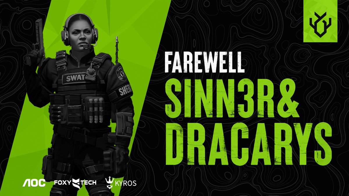 omnius_gaming's tweet photo. Today we say goodbye to two of our #CSGOfe players @megz_sinn3r_xx & @DracarysZA. It's always a sad post to announce departures from OG but thank you both for playing under the green banner ๐ really enjoyed having you girls! Good luck with your future endeavours ๐๐ป
#OMNIUS https://t.co/nW2AemsMRd