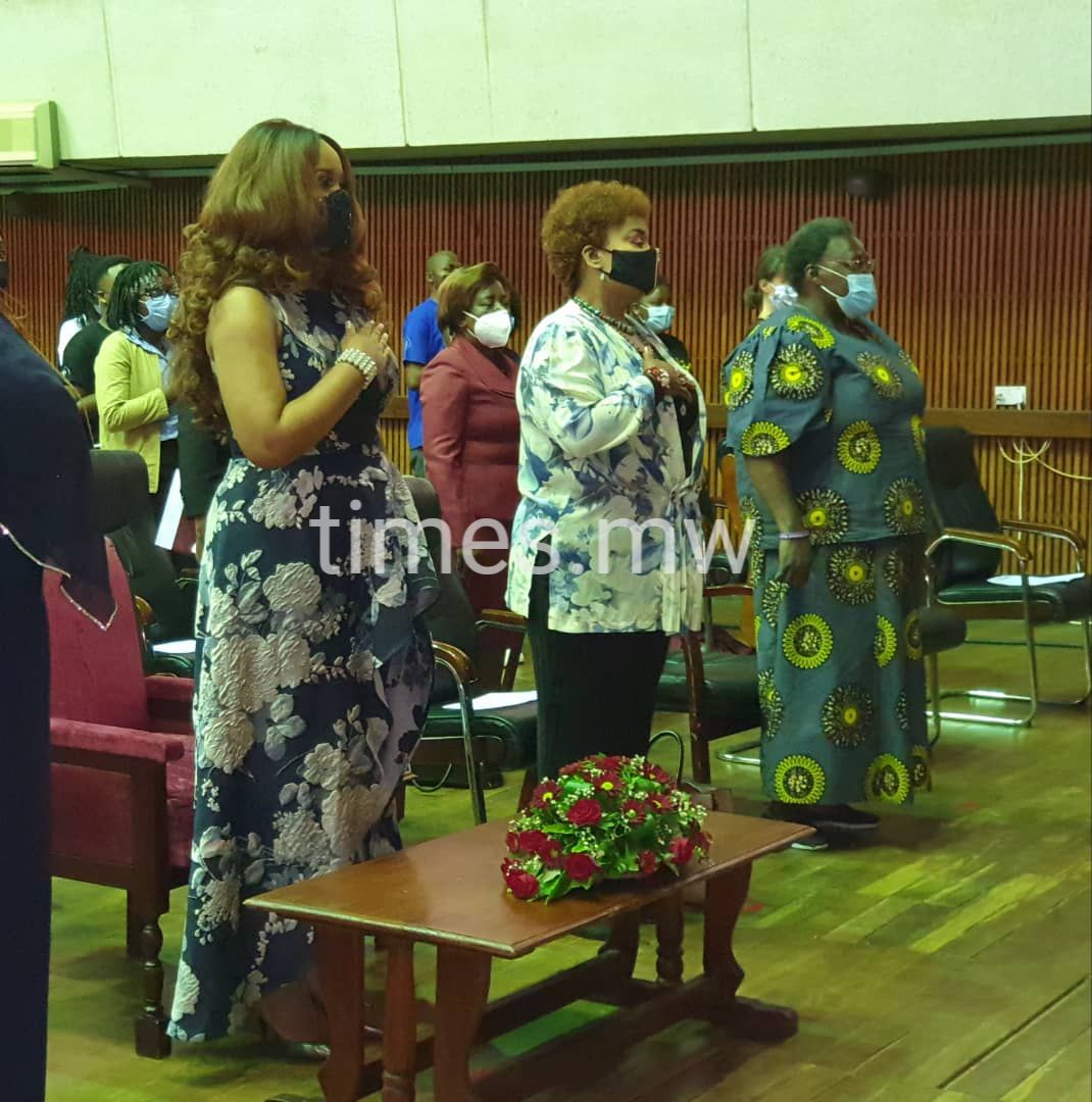 Times360Malawi's tweet photo. #HappeningNow: A panel discussion, aimed at raising awaresnes on the evils of violence against minors,women and girls, is underway at the Chancellor College in Zomba. Among the guest speakers are Mary Chilima (spouse to Vice President)... https://t.co/YXpCWGVtjH