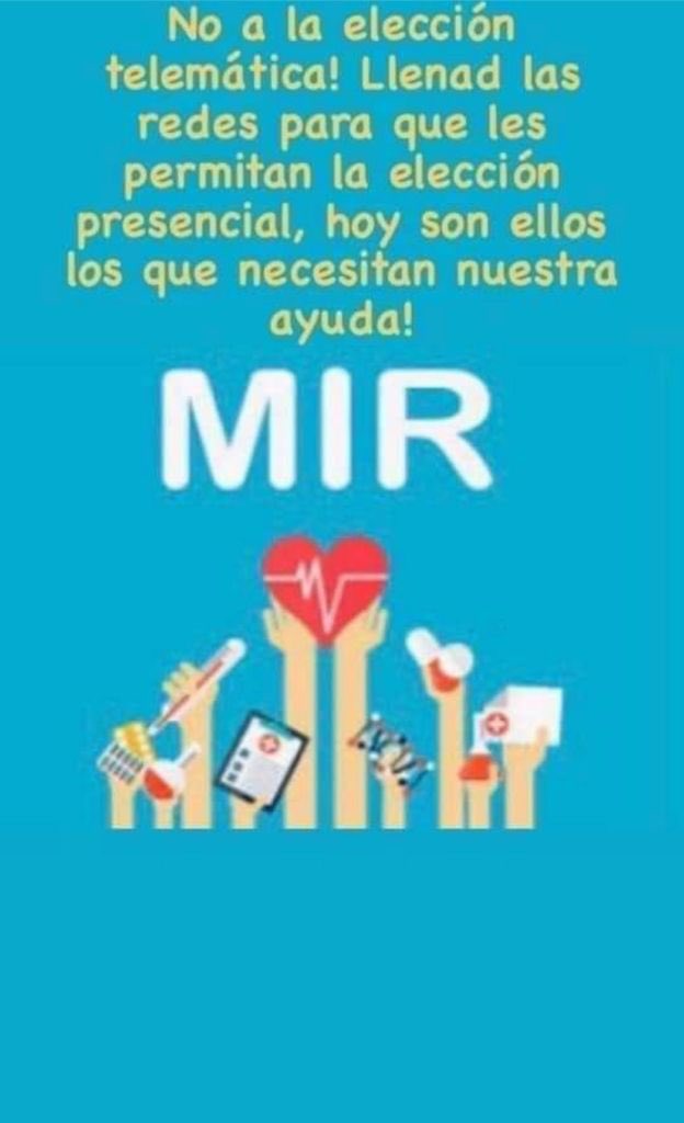 Nuestro apoyo total a los jóvenes medicos