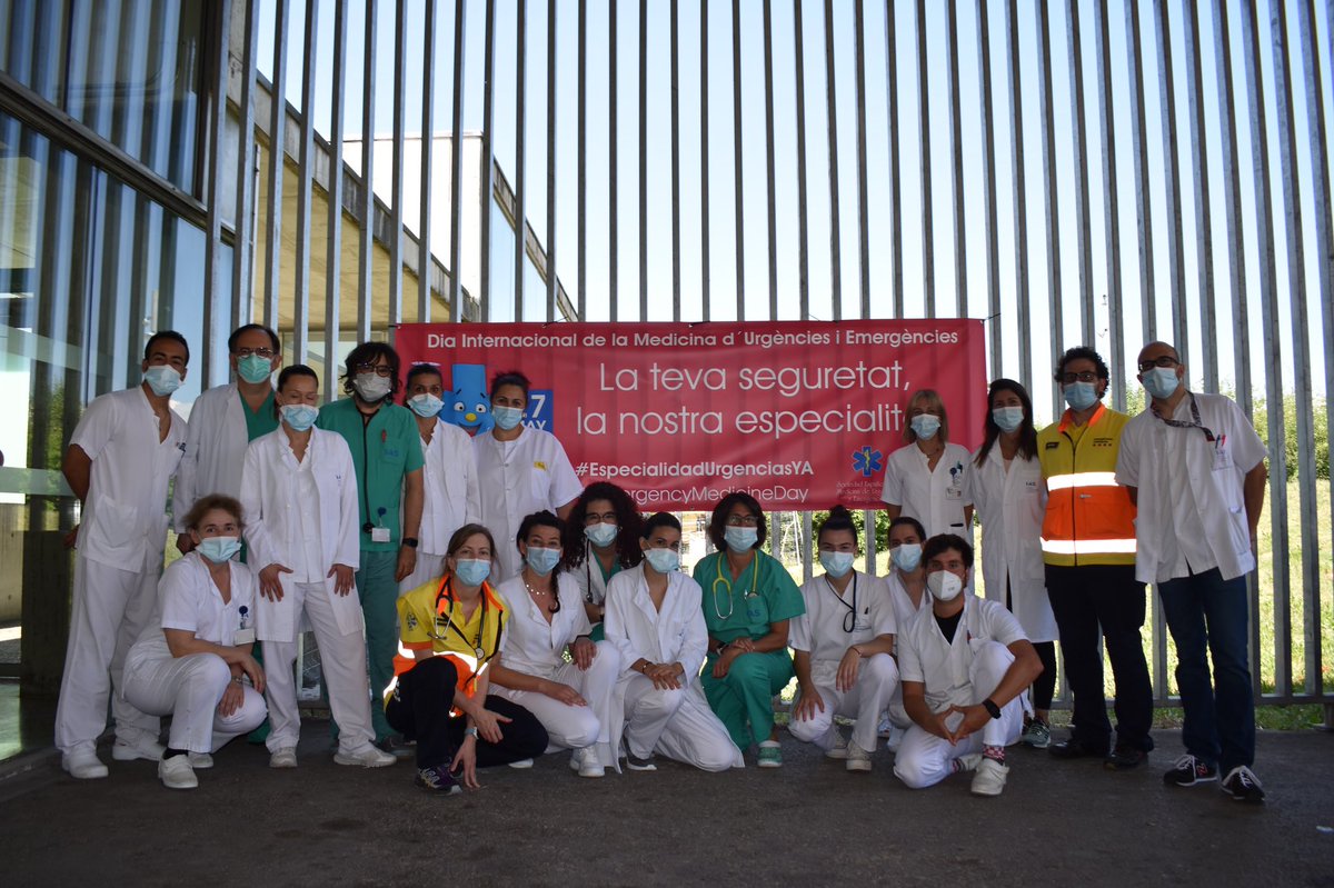 La teva seguretat és la nostra especialitat...#EspecialidadUrgenciasYA <a href="/SoCMUE/">SoCMUE</a> <a href="/SEMES_/">SEMES</a>