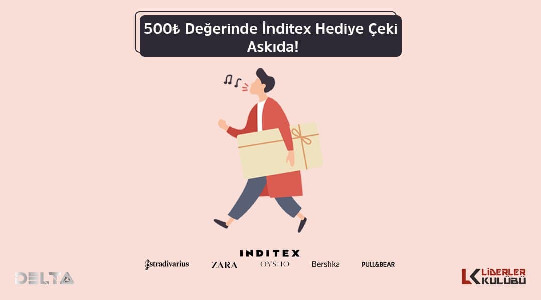 Askıda İstanbul Üniversitesi Liderler Kulübü desteğiyle "500 TL Inditex Hediye Çeki" var! RT'leyen 1 üniversiteliye hediye! Detaylar: bit.ly/34nh2Qi