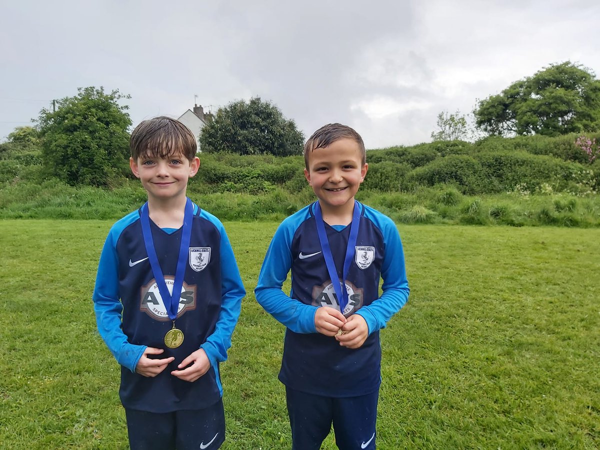 Likhill Colts Athletic Under 9's
Congratulations to Archie and Zac! 🎉 Both worked their socks off last week on a cold wet day against a strong opponent in West Worcester. 

All the boys battled so hard and did so well. Keep up the hard work lads!