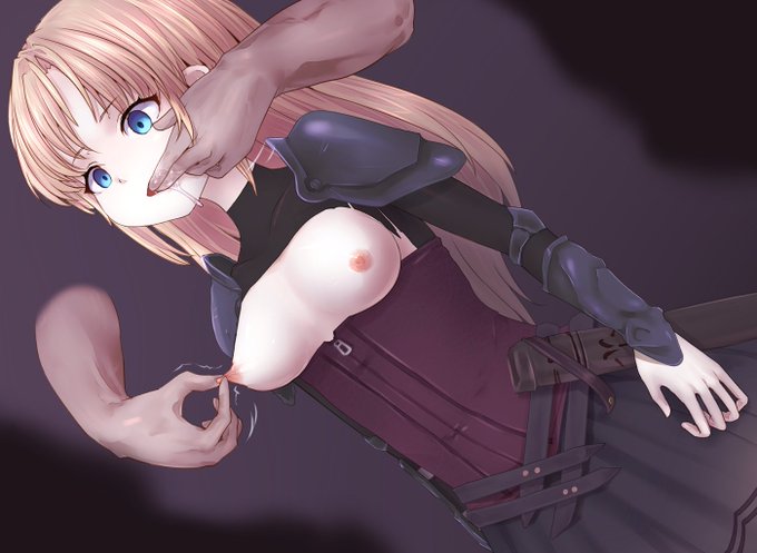 【R18/NSFW】
「本当に何しても動かないぞコイツ。」
あろうことか彼女が散々返り討ちにしてきた野盗どもが
偶然手にしたのであろう希少道具の『時間停止のアーティファクト』を使ってきた。
人形のように硬直して動かない女騎士へ恨み辛みの溜まった野盗の汚い腕が伸びる。 