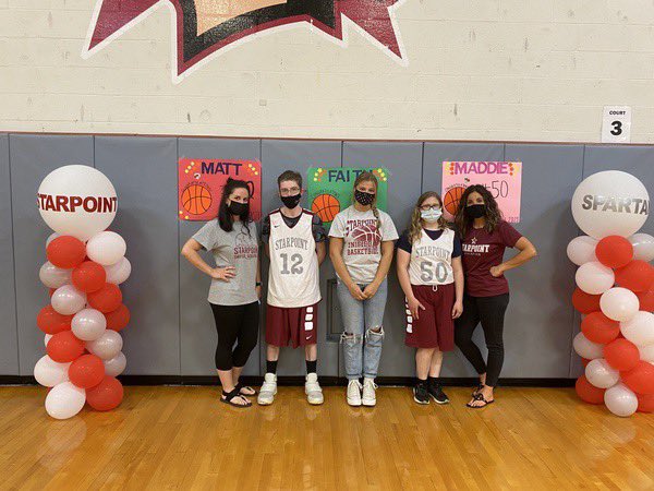 Congrats to our three seniors who have been a part of unified their entire high school career! We will miss you! 🤍 🏀 🌟