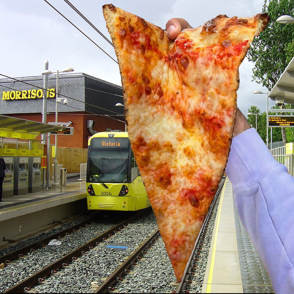 Up to anything nice this Bank Holiday weekend?

Just the usual 🍕🍕🍕🍕🍕

Slices available to-go or to sit in today and tomorrow from 2pm—late. Open Saturday—Bank Holiday Monday 12pm—late. 

No bookings, just walk ups.