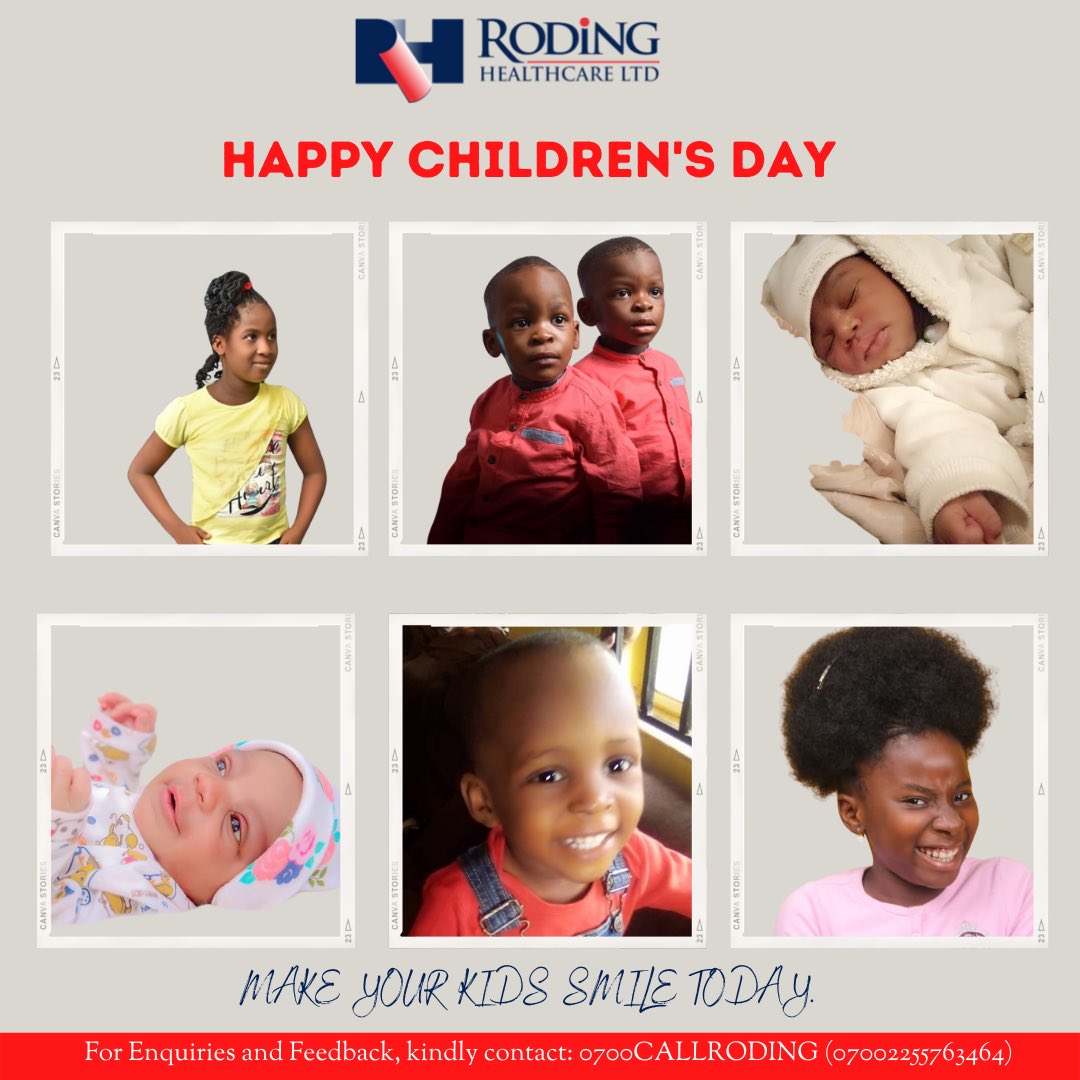 rodinghc's tweet photo. We celebrate all our children and we wish them a Joyful celebration.

HAPPY CHILDREN’s DAY.
From all of us at Roding Healthcare Ltd.
#ChildrensDay #day #Children's Day https://t.co/pA6k5Z7WnH