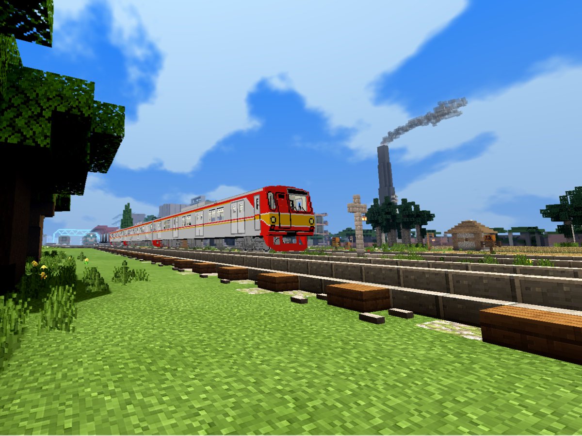 ます鉄 Minecraftで撮り鉄 撮り鉄 Minecraft マイクラ 影mod 6000系 ジャカルタ鉄道 東京メトロ千代田線 いいねした鉄道ファン全員フォローする Rtした鉄道ファン全員フォローする