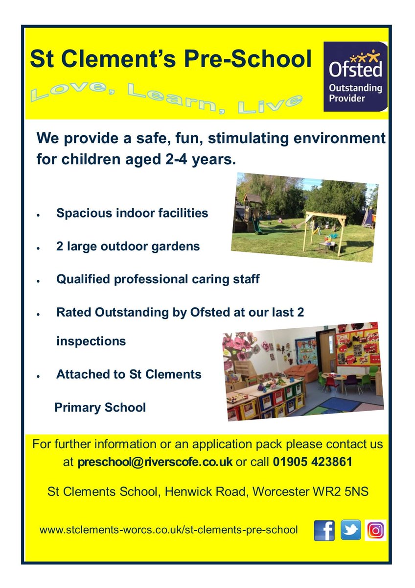 St Clement's Pre-school (@clement_pre) on Twitter photo 