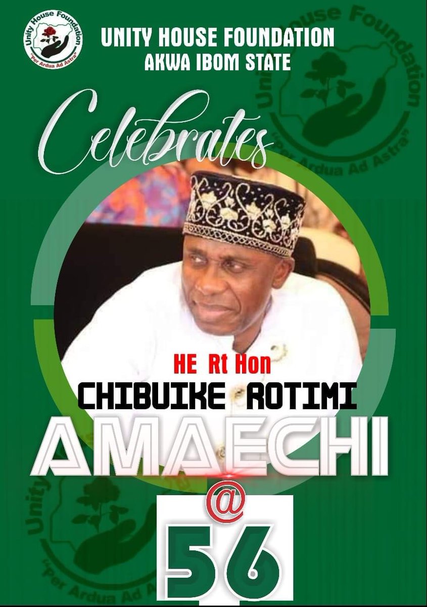 UHF_NG's tweet photo. Congratulations @ChibuikeAmaechi https://t.co/BHYRknWU6C