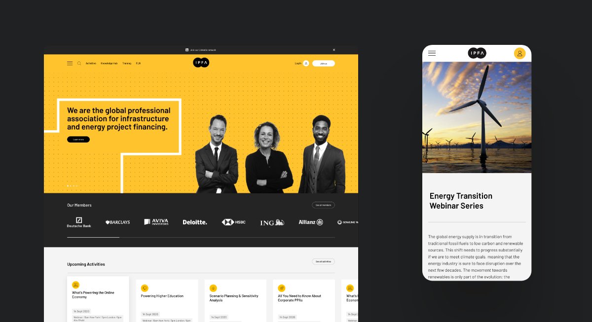 Our partnership with IPFA has driven some great engagement since launch 3 months ago. We delivered a new brand, strategy and website for the membership organisation.

Check out the case study - plugandplaydesign.co.uk/ipfa/

#webdesign #brand #strategy #branding #websitelaunch