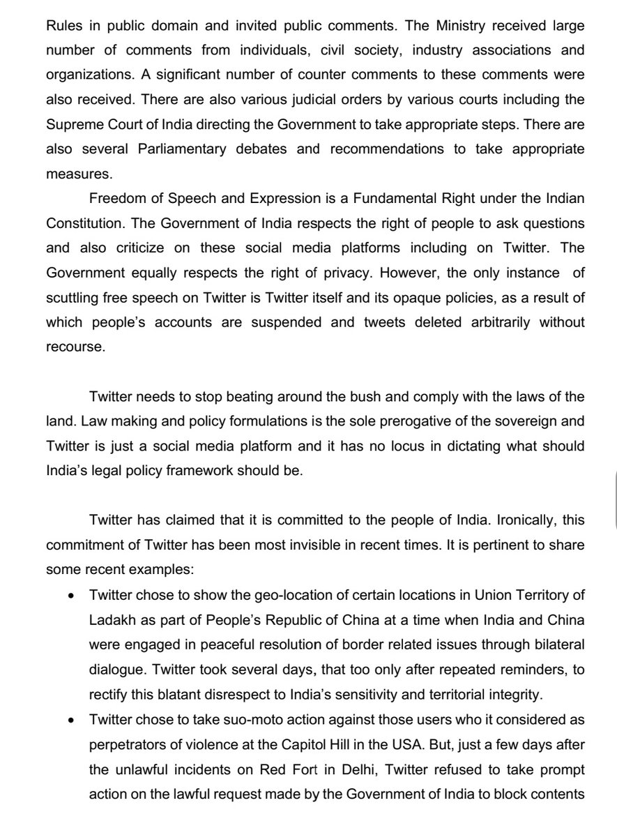 smitadeshmukh's tweet image. Well done, India.
Stern message to @jack and his wokies @Twitter @TwitterIndia