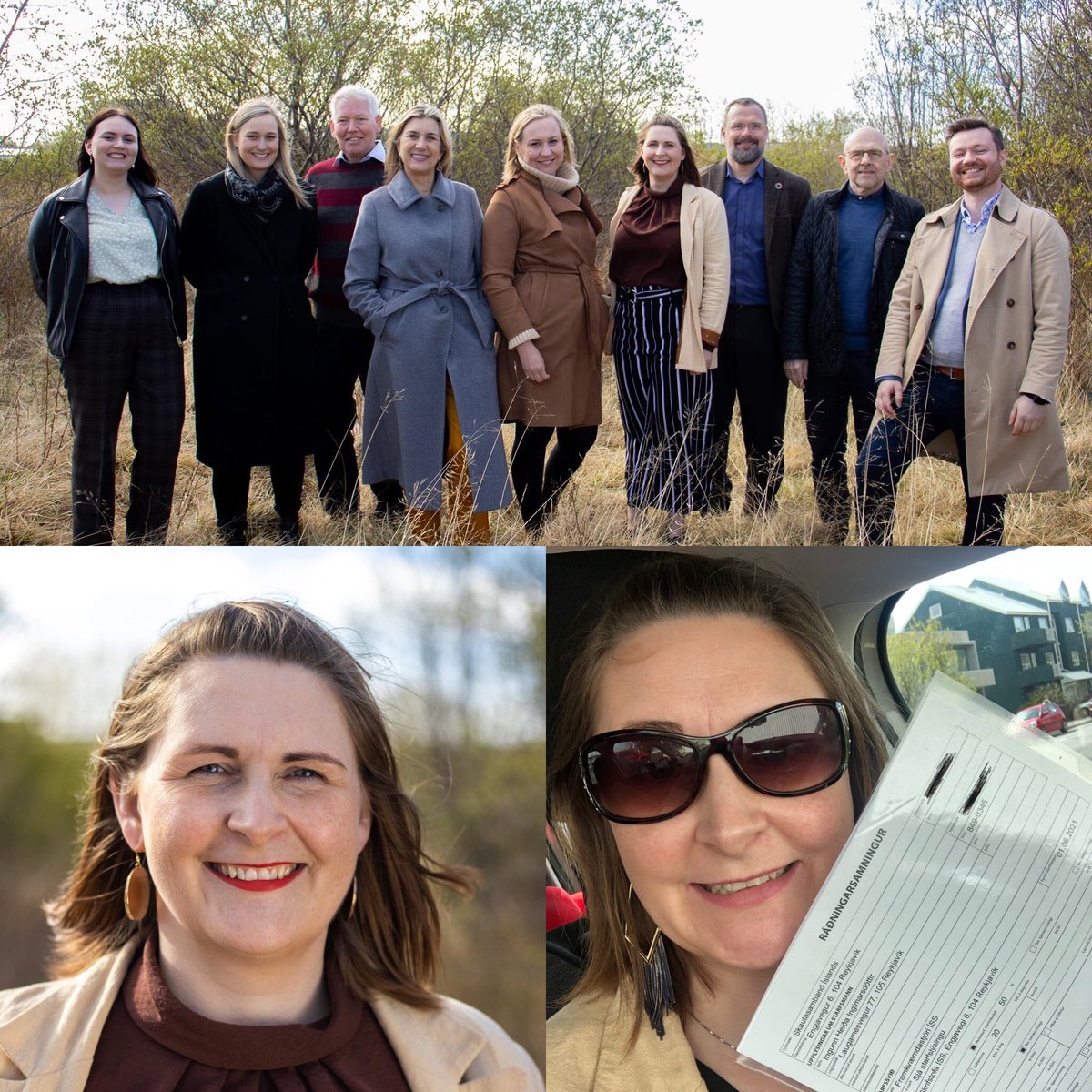 heida_84's tweet photo. Yesterday was a big day for me. I received the honour of being selected to be in 5th place on a list for a liberal party called Viðreisn for the upcoming parliamentary elections. I also signed a contract for a role as the new CEO of Iceland’s skating association 🥳☺️ https://t.co/INTiByAW8q