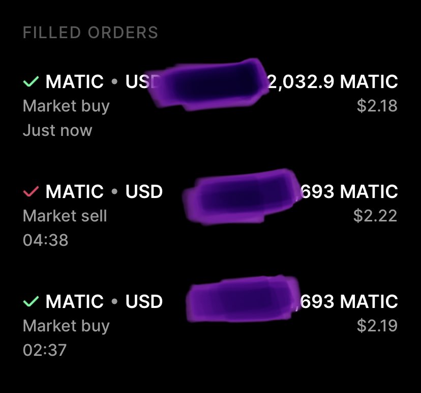 LucidSilverStar's tweet photo. Another 339. Seriously Lucid just stop. $MATIC #UNtouchABLE https://t.co/N4uD2hWnMa